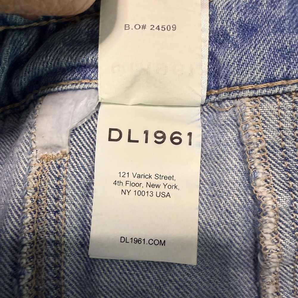 DL1961 Light Blue Women Jeans Overalls - Picture 9 of 9